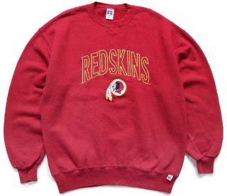 90s USA製 Russell ラッセル 無地 スウェット 前V 赤色XL