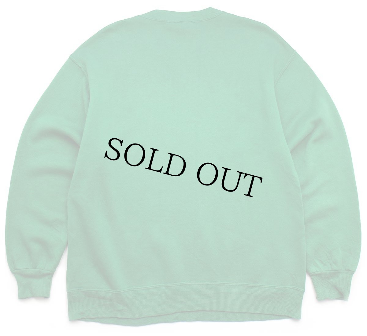 画像2: 90s USA製 RUSSELLラッセル 82nd Annual ST.PAT'S UMR 1990 ひび割れプリント 前V スウェット 緑 L (2)