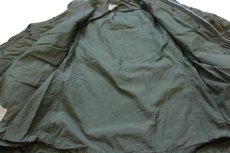 画像5: 70s 米軍 U.S.ARMY M-65 フィールドジャケット 2nd オリーブグリーン M-L (5)