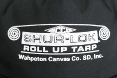画像5: デッドストック★90s SHUR-LOK ROLL UP TARP Wahpeton Canvas Co.SD,Inc キャップ 黒 (5)