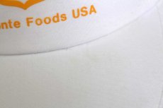 画像9: デッドストック★80s Del Monte Foods USA ロゴ キャップ 白 (9)