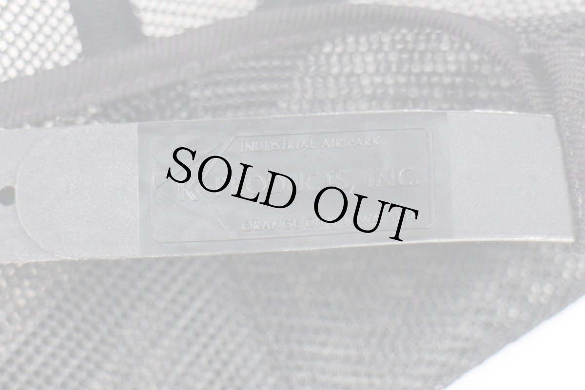 画像6: デッドストック★80s NUTRO OIL FIELD CHEMICALS パッチ付き オールメッシュキャップ 黒 (6)