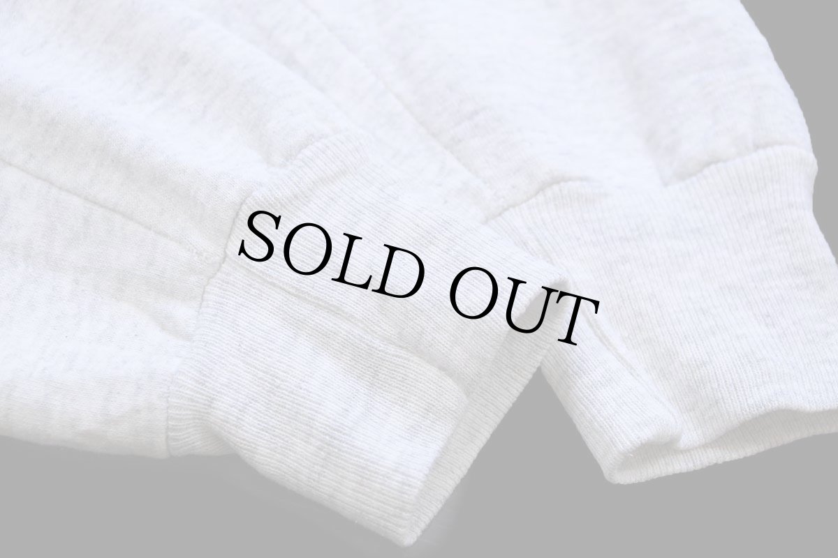 画像6: 90s USA製 RUSSELLラッセル RUGBY FOOTBALL UNION スウェットパーカー 杢ライトグレー L★フーディー (6)