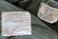 画像4: 70s 米軍 U.S.ARMY M-65 フィールドジャケット 2nd オリーブグリーン M-L (4)