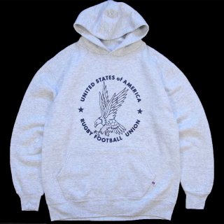80s USA製 DISCUS WISCONSIN バッキー スウェットパーカー 杢