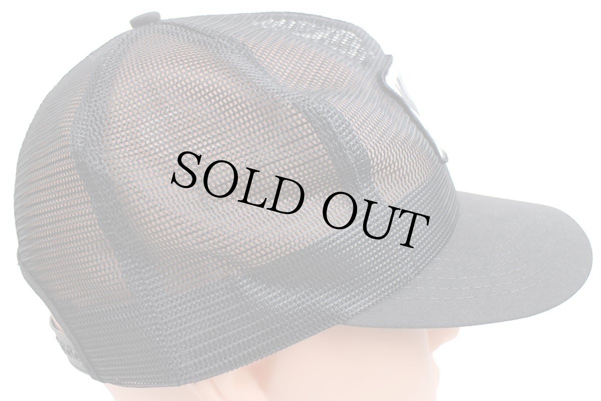 画像3: デッドストック★80s NUTRO OIL FIELD CHEMICALS パッチ付き オールメッシュキャップ 黒 (3)