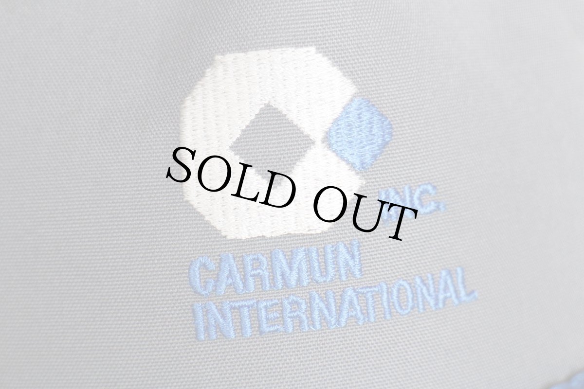 画像5: デッドストック★80s USA製 CARMUN INTERNATIONAL 刺繍 キャップ グレー (5)