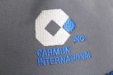 画像5: デッドストック★80s USA製 CARMUN INTERNATIONAL 刺繍 キャップ グレー (5)