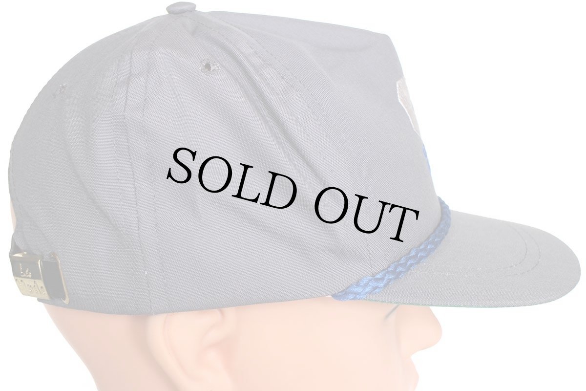 画像3: デッドストック★80s USA製 CARMUN INTERNATIONAL 刺繍 キャップ グレー (3)