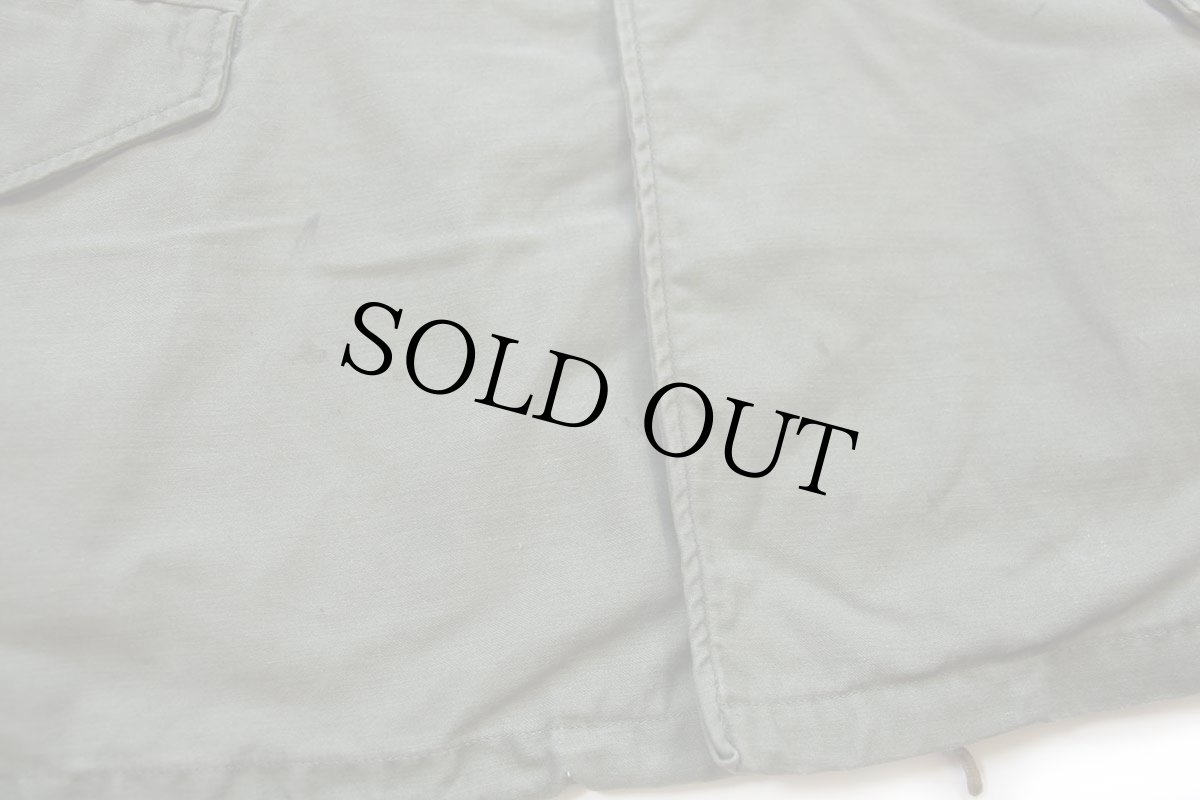 画像7: 70s 米軍 U.S.ARMY M-65 フィールドジャケット 2nd オリーブグリーン M-L (7)