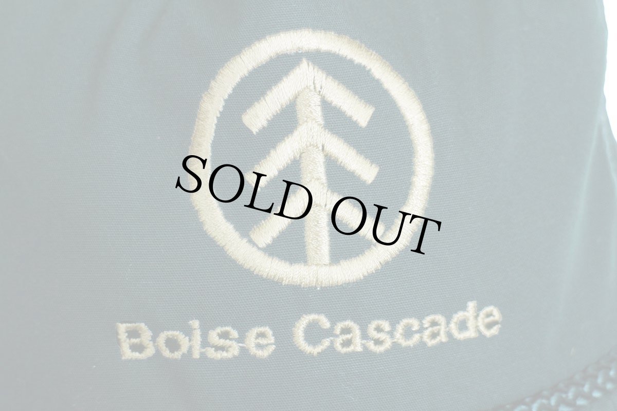 画像5: デッドストック★90s Boise Cascade ロゴ刺繍 キャップ 緑 (5)
