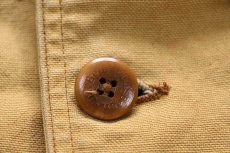 画像6: 90s USA製 L.L.Bean PRIMALOFTプリマロフト 中綿入りライナー付き ダック地 フィールドコート 茶 M★ジャケット (6)