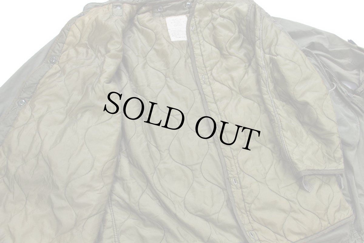 画像6: 70s 米軍 U.S.ARMY M-65 パーカー キルティングライナー付き ボロ オリーブグリーン M-R★モッズコート フィッシュテール (6)