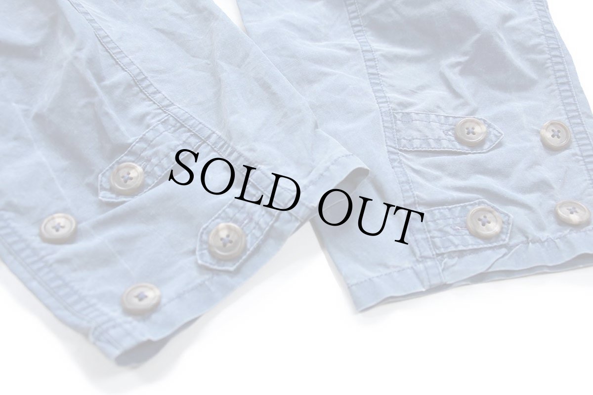 画像6: 80s POLO COUNTRY ポロ カントリー ラルフローレン コットン×ナイロン フィールドコート ブルーグレー フェード★ジャケット (6)