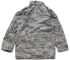 画像2: デッドストック★16 米軍 USAF APECS ABU デジタル タイガーカモ GORE-TEX ゴアテックスパーカー XS-R★12 (2)
