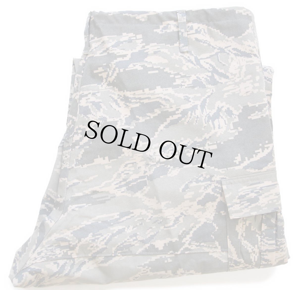 画像1: デッドストック★00s 米軍 USAF APECS ABU デジタル タイガーカモ GORE-TEXゴアテックス ナイロン カーゴ オーバーパンツ XL-R★03 (1)