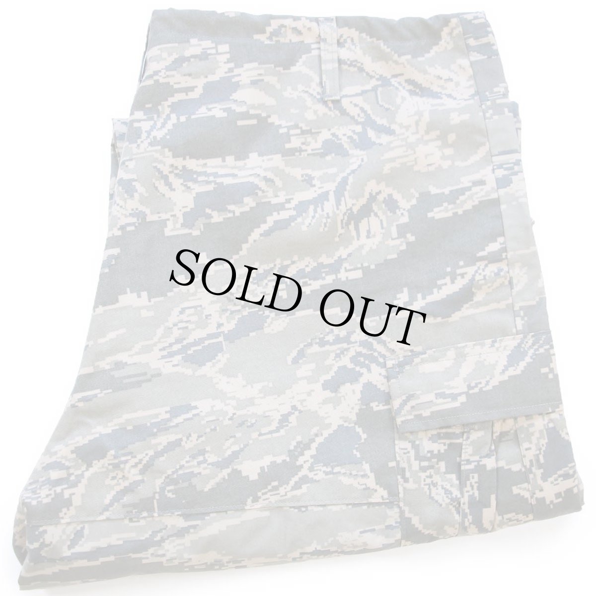 画像1: デッドストック★00s 米軍 USAF APECS ABU デジタル タイガーカモ GORE-TEXゴアテックス ナイロン カーゴ オーバーパンツ XL-R★01 (1)