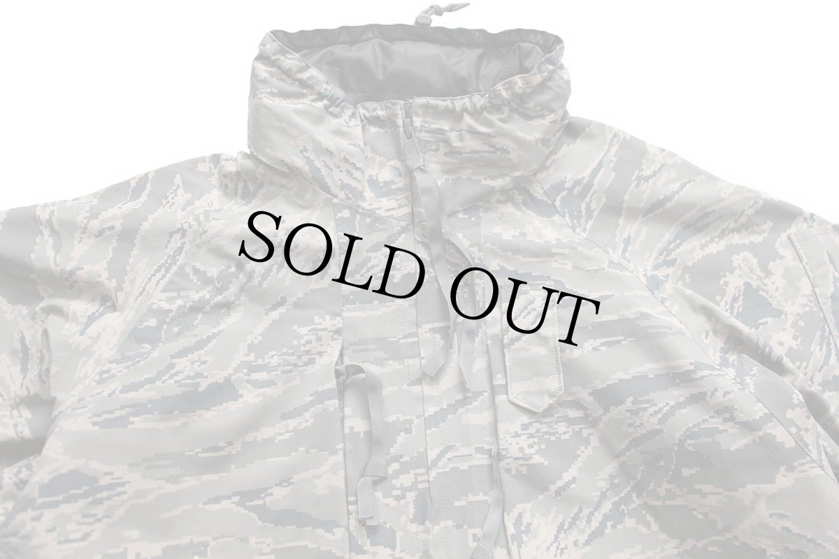 画像3: デッドストック★00s 米軍 USAF APECS ABU デジタル タイガーカモ GORE-TEX ゴアテックスパーカー L-R★13 (3)