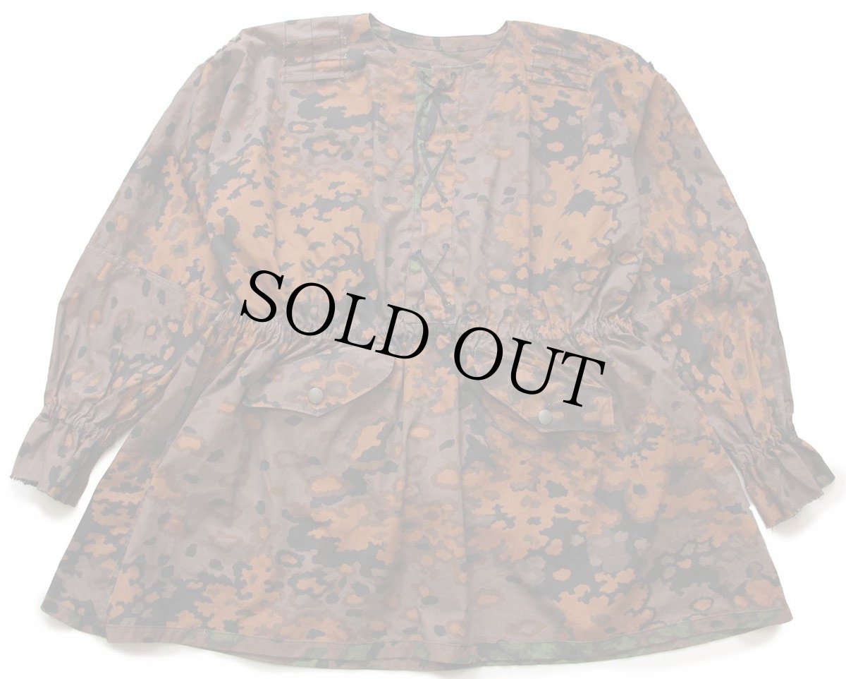 画像6: リプロダクト ナチス ドイツ軍 レースアップ オークリーフカモ リバーシブル スモック (6)