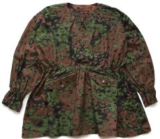 画像1: リプロダクト ナチス ドイツ軍 レースアップ オークリーフカモ リバーシブル スモック★ユーロ (1)