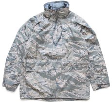 画像1: デッドストック★00s 米軍 USAF APECS ABU デジタル タイガーカモ GORE-TEX ゴアテックスパーカー S-R★01 (1)