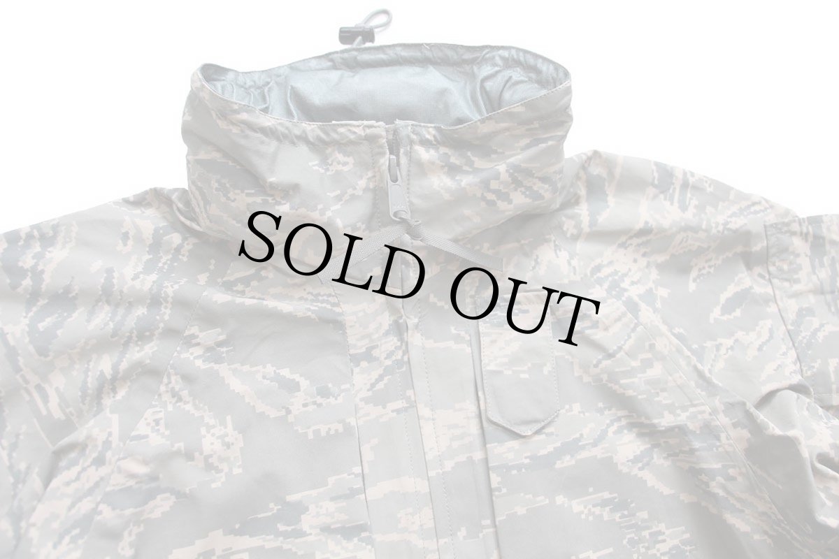 画像3: デッドストック★00s 米軍 USAF APECS ABU デジタル タイガーカモ GORE-TEX ゴアテックスパーカー S-S★11 (3)