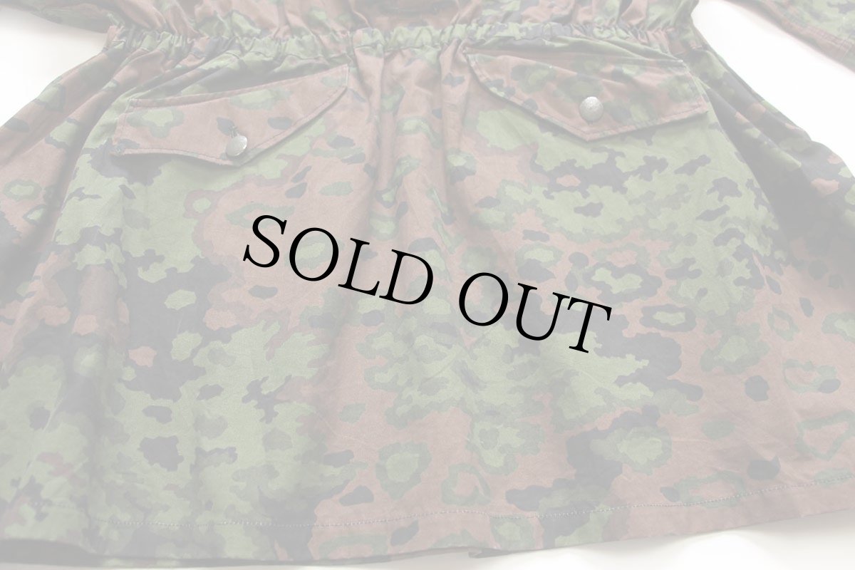 画像4: リプロダクト ナチス ドイツ軍 レースアップ オークリーフカモ リバーシブル スモック (4)