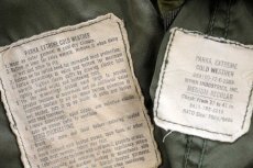 画像5: 70s 米軍 U.S.ARMY キルティングライナー付き M-65 パーカー ボロ オリーブグリーン M-R★モッズコート フィッシュテール (5)