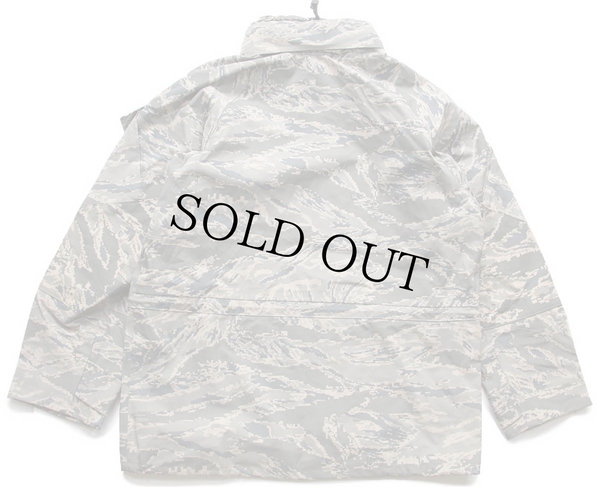 画像2: デッドストック★00s 米軍 USAF APECS ABU デジタル タイガーカモ GORE-TEX ゴアテックスパーカー S-S★10 (2)