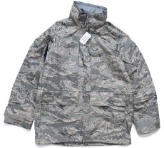 画像1: デッドストック★00s 米軍 USAF APECS ABU デジタル タイガーカモ GORE-TEX ゴアテックスパーカー S-R★06 (1)