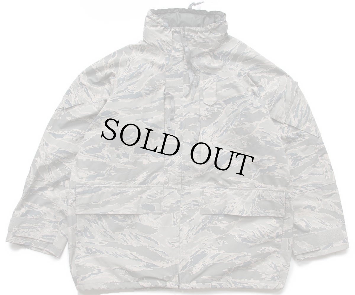 画像1: デッドストック★00s 米軍 USAF APECS ABU デジタル タイガーカモ GORE-TEX ゴアテックスパーカー L-R★13 (1)