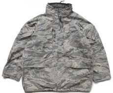 画像1: デッドストック★00s 米軍 USAF APECS ABU デジタル タイガーカモ GORE-TEX ゴアテックスパーカー L-R★13 (1)