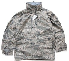 画像1: デッドストック★00s 米軍 USAF APECS ABU デジタル タイガーカモ GORE-TEX ゴアテックスパーカー S-R★05 (1)