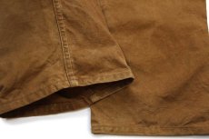 画像9: 60s Bullseye Bill コットン キャンバス ハンティングパンツ 茶 W33 (9)