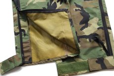 画像7: 00s 米軍 U.S.ARMY ECWCS GEN1 ウッドランドカモ GORE-TEXゴアテックス ナイロン オーバーパンツ M-R (7)