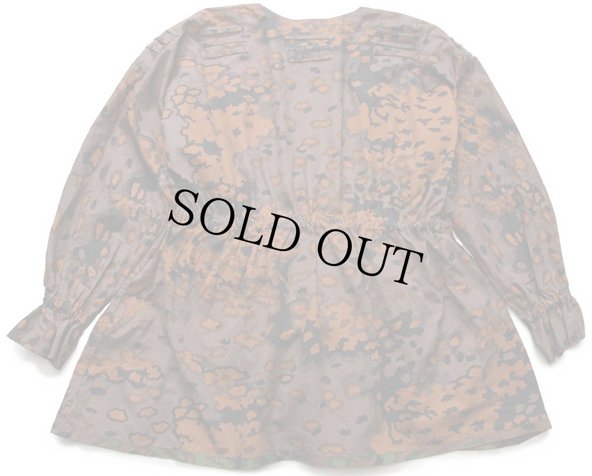 画像7: リプロダクト ナチス ドイツ軍 レースアップ オークリーフカモ リバーシブル スモック (7)