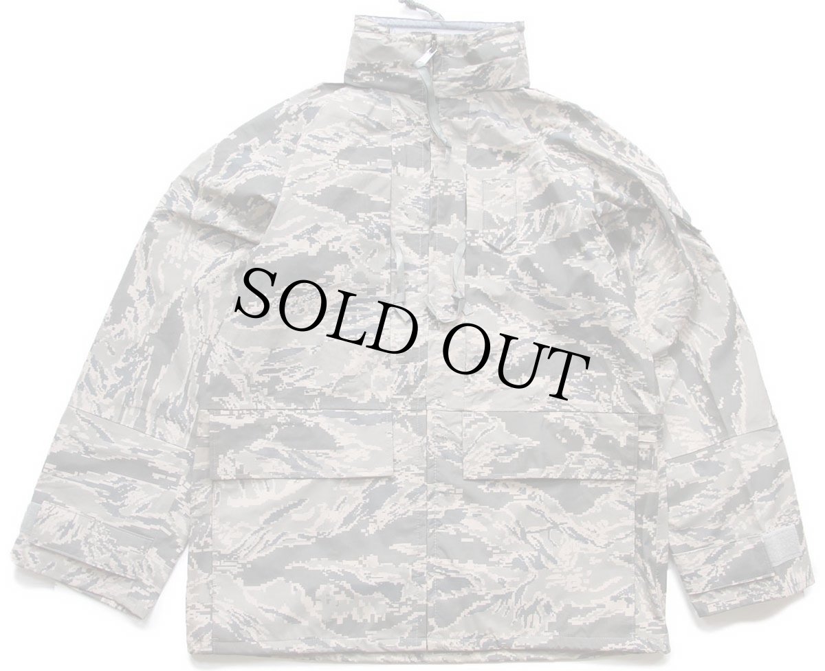 画像1: デッドストック★00s 米軍 USAF APECS ABU デジタル タイガーカモ GORE-TEX ゴアテックスパーカー S-R★08 (1)