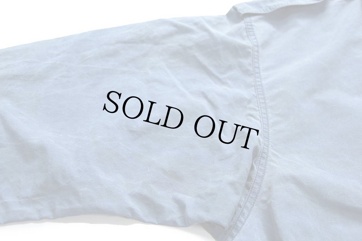 画像7: 80s POLO COUNTRY ポロ カントリー ラルフローレン コットン×ナイロン フィールドコート ブルーグレー フェード★ジャケット (7)