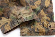 画像8: 90s USA製 Gander Mountain KELLY COUPER TRU-LEAF CAMOUFLAGE リーフカモ ナイロン レインパンツ M-L (8)