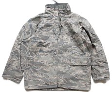 画像1: デッドストック★00s 米軍 USAF APECS ABU デジタル タイガーカモ GORE-TEX ゴアテックスパーカー S-S★09 (1)