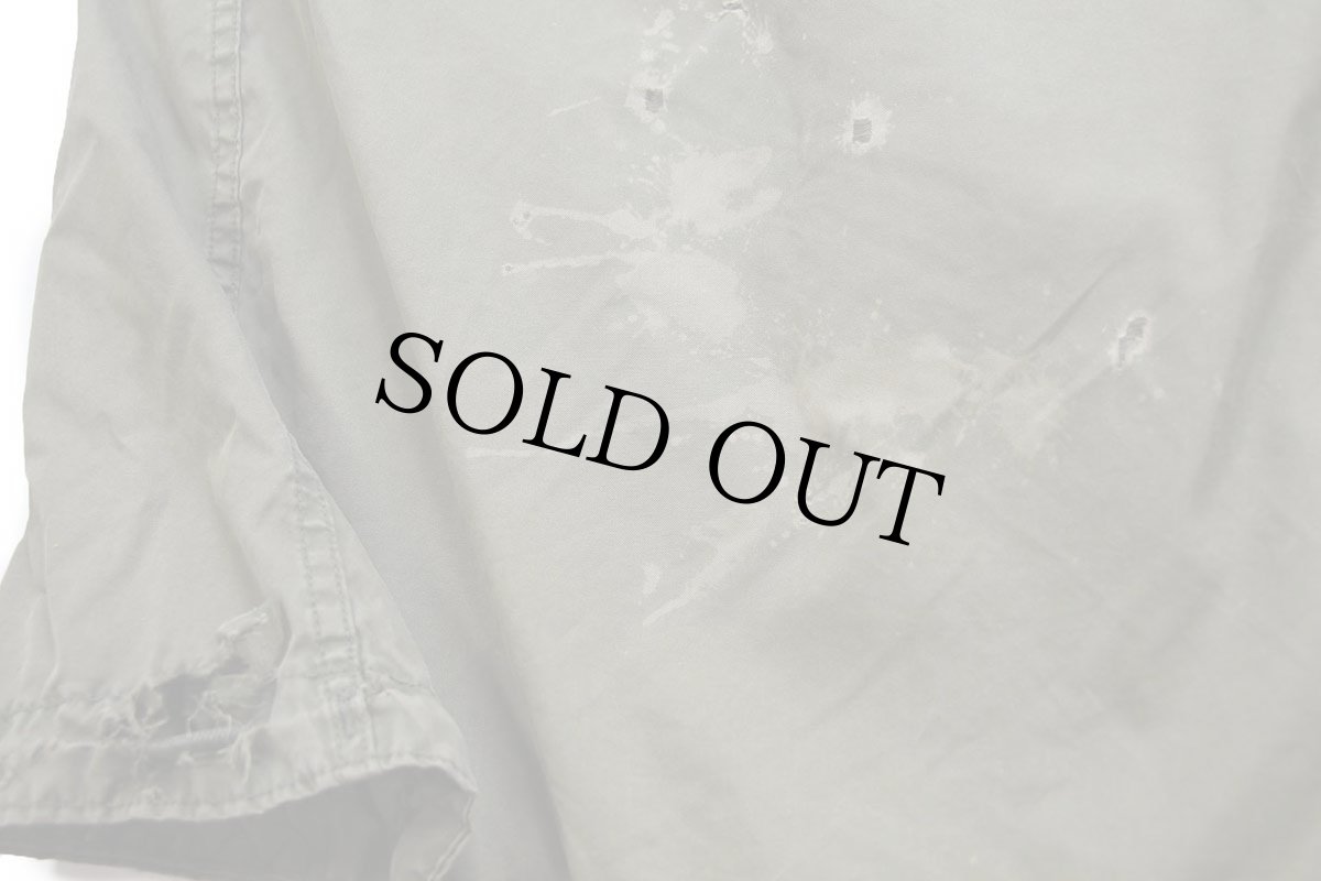 画像8: 70s 米軍 U.S.ARMY M-65 パーカー キルティングライナー付き ボロ オリーブグリーン M-R★モッズコート フィッシュテール (8)