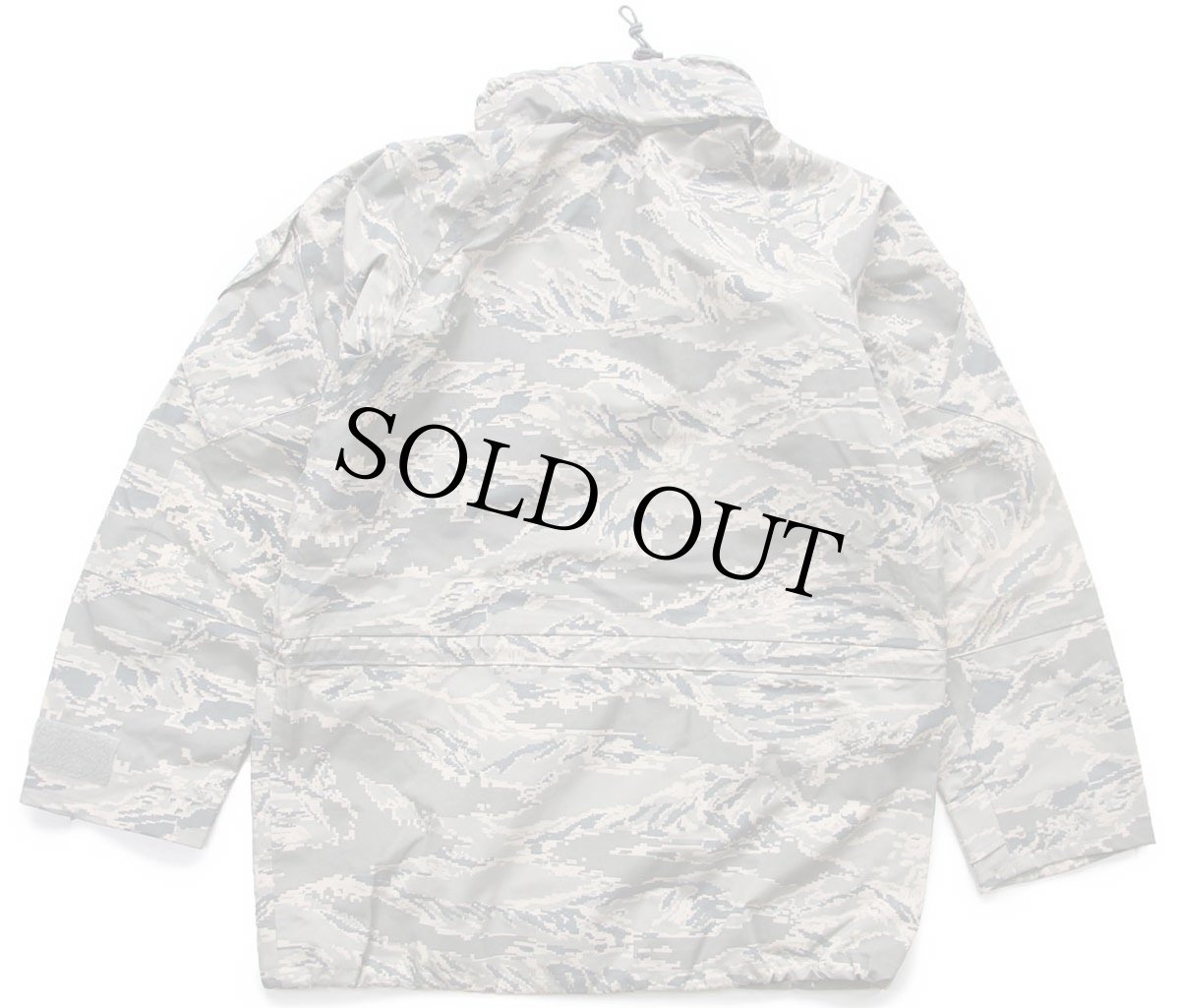 画像2: デッドストック★00s 米軍 USAF APECS ABU デジタル タイガーカモ GORE-TEX ゴアテックスパーカー S-R★03 (2)