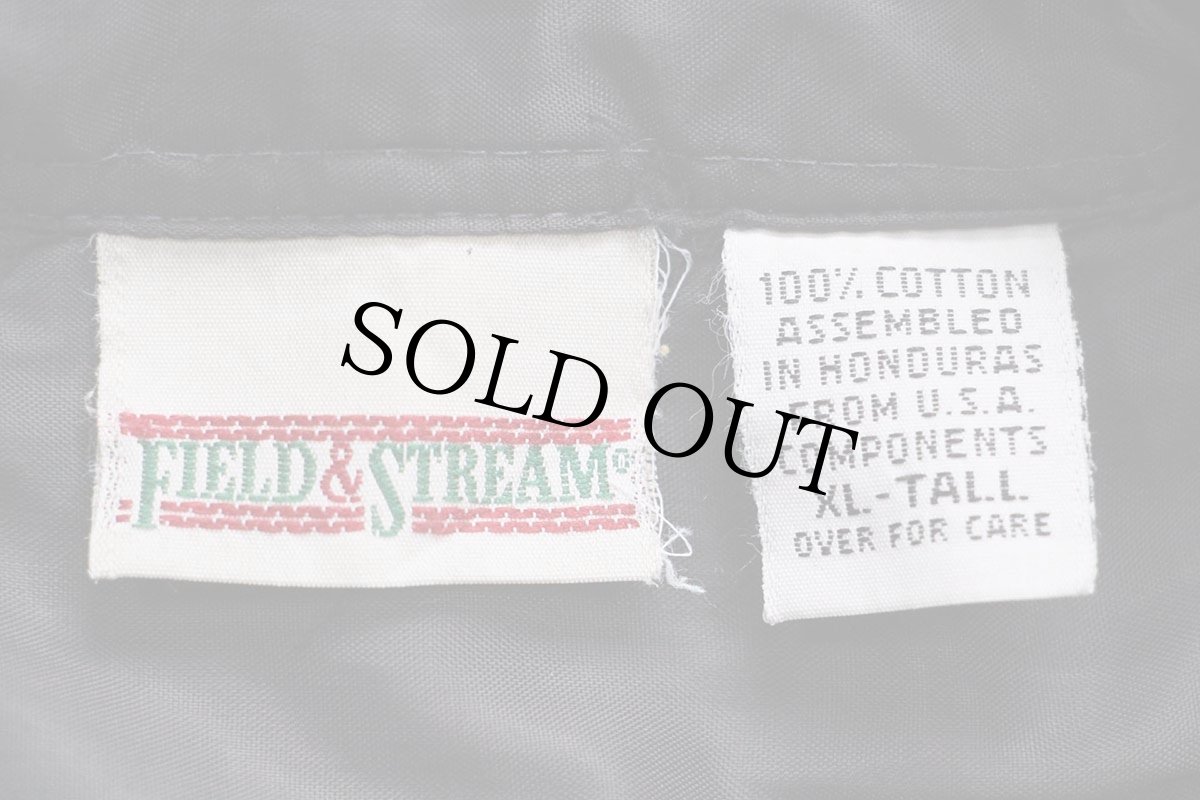 画像4: 90s FIELD&STREAM チェック コットン フランネルシャツ XL-T (4)