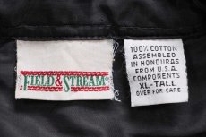 画像4: 90s FIELD&STREAM チェック コットン フランネルシャツ XL-T (4)