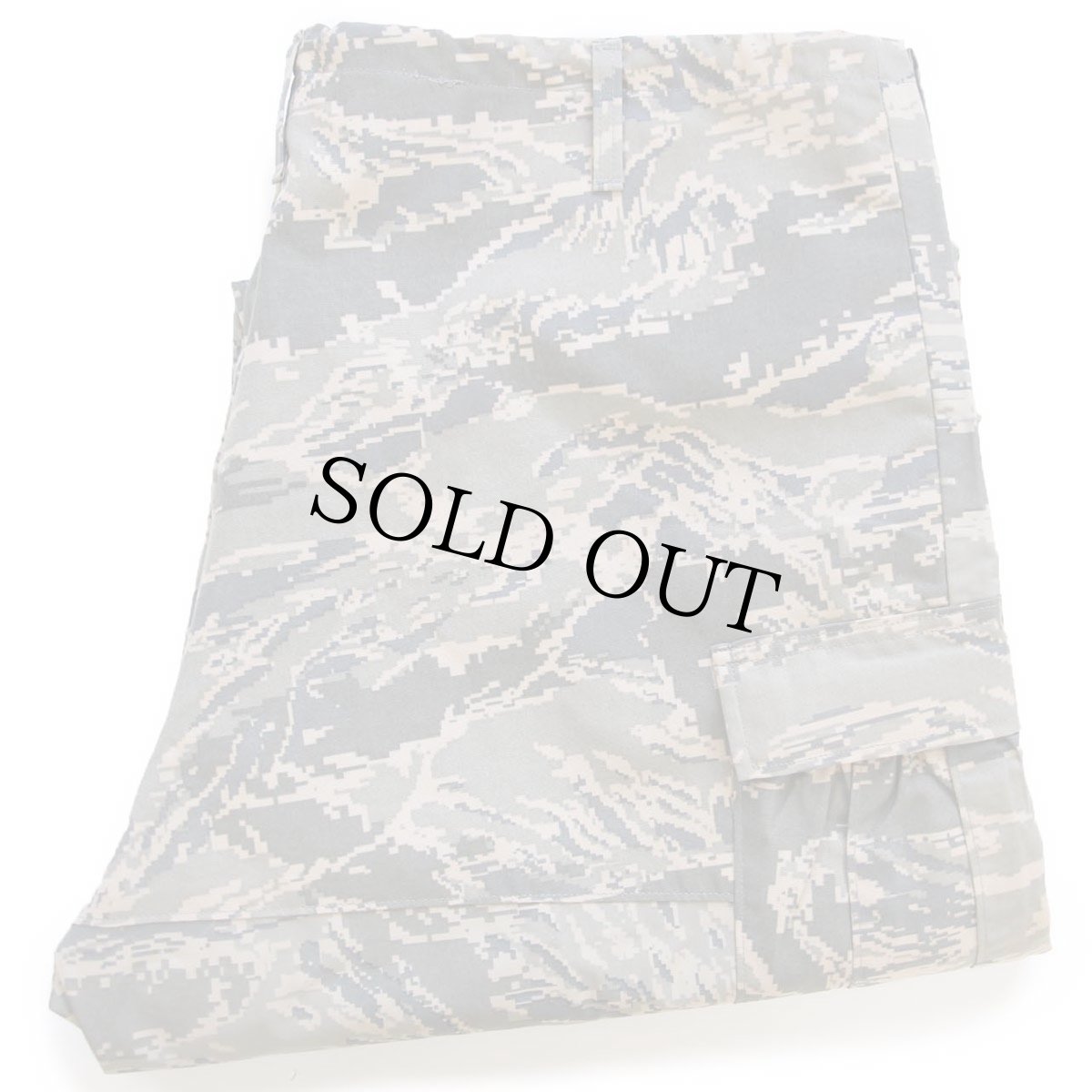 画像1: デッドストック★00s 米軍 USAF APECS ABU デジタル タイガーカモ GORE-TEXゴアテックス ナイロン カーゴ オーバーパンツ XL-R★04 (1)