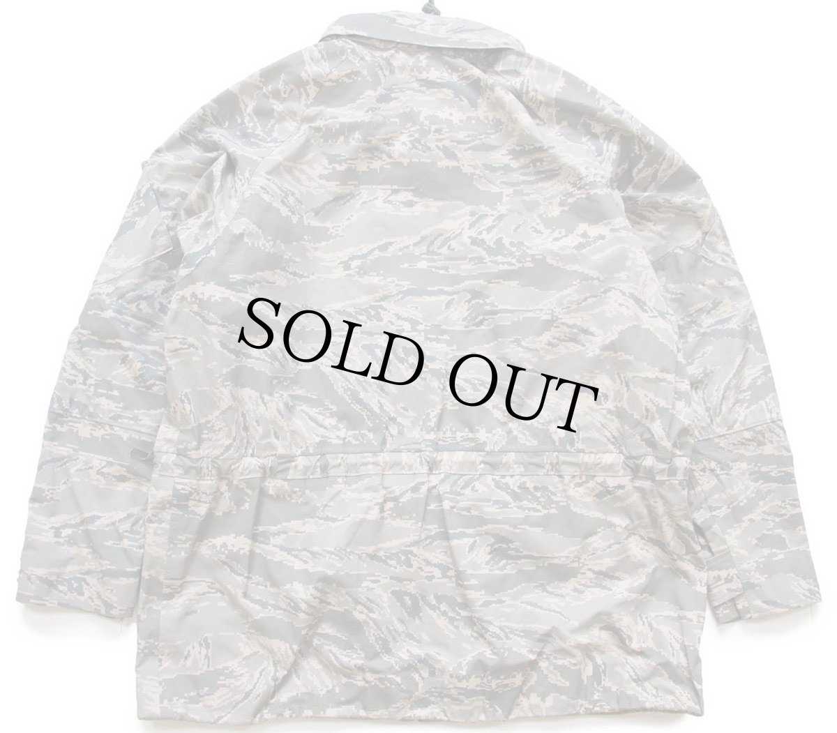 画像2: 00s 米軍 USAF APECS ABU デジタル タイガーカモ GORE-TEX ゴアテックスパーカー L-R★14 (2)