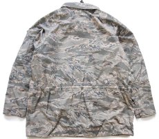 画像2: 00s 米軍 USAF APECS ABU デジタル タイガーカモ GORE-TEX ゴアテックスパーカー L-R★14 (2)