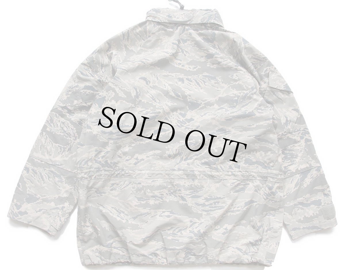 画像2: デッドストック★00s 米軍 USAF APECS ABU デジタル タイガーカモ GORE-TEX ゴアテックスパーカー L-R★13 (2)