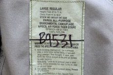 画像4: 00s 米軍 USAF APECS ABU デジタル タイガーカモ GORE-TEX ゴアテックスパーカー L-R★14 (4)