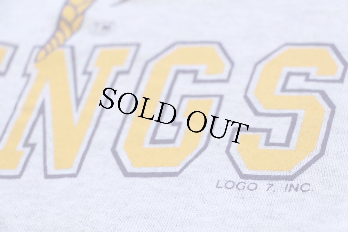 画像4: 90s USA製 NFL MINNESOTA VIKINGS スウェット 杢グレー M (4)